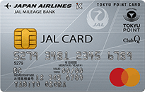 「JALカード TOKYU POINT ClubQ」のカードフェイス