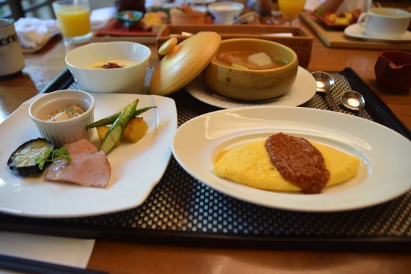 「箱根・翠松園」の朝食