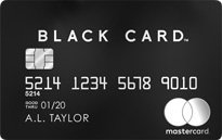 「ラグジュアリカード（ブラック）」のカードフェイス