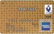 「エムアイカードゴールド（MICARD GOLD）」のカードフェイス
