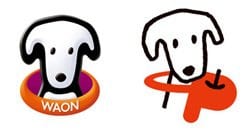 「WAON POINT」のロゴと「WAONポイント」のロゴ