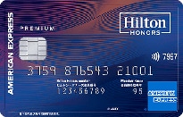 「ヒルトン・オナーズ アメリカン・エキスプレス・プレミアム・カード」のカードフェイス