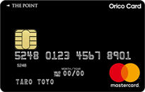 「Orico Card THE POINT（オリコカード ザ ポイント）」のカードフェイス