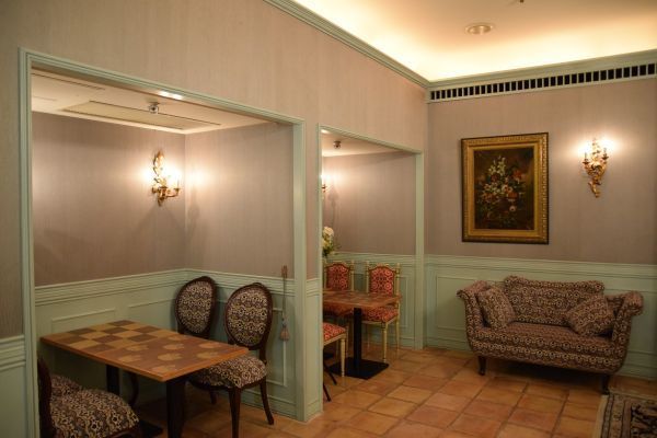 「館のレストラン」の特別室の内部