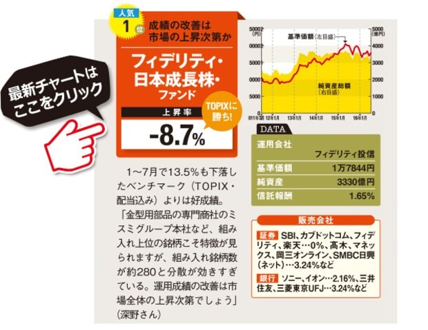 フィデリティ－フィデリティ・日本成長株・ファンドの最新情報はこちら！